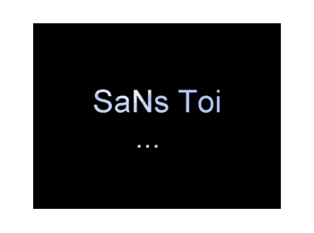 sans toi...